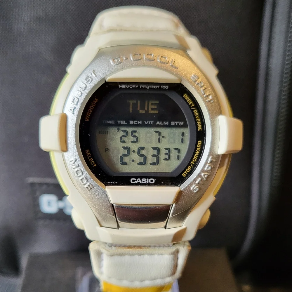 G-SHOCK⌚️ G-COOL VINTAGE / RARE GT-000 WHITE AND YELLOW